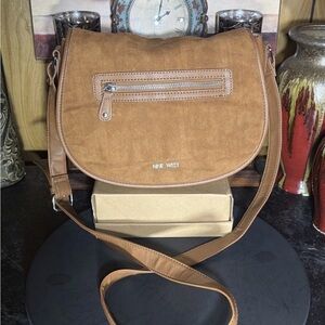 Nine West Brown Crossbody Bag